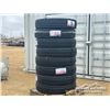 Image 4 : (8) KAPSEN 11R24.5 16 PR TRUCK TIRES