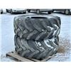Image 1 : (2) HERCULES 21L-24 12 PLY R4 BACKHOE TIRES