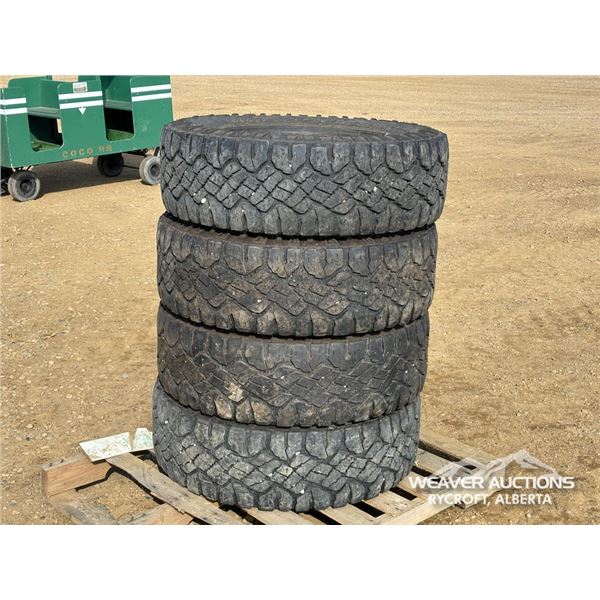 (4) WRANGLER DURATRAC 275/70R18 TIRES