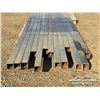 Image 5 : (13) 3 X 3 IN. STEEL TUBING