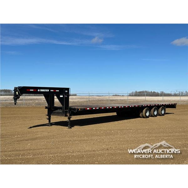 2018 TRAILTECH 40 FT. TRIDEM EQUIPMENT TRAILER