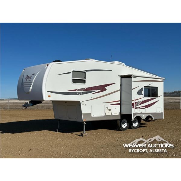 2005 TOPAZ LE 25.5 FT 5TH WHEEL T/A TRAVEL TRAILER