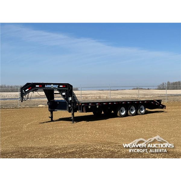 2013 LOAD MAX 20 FT. GOOSENECK TRI/A TRAILER