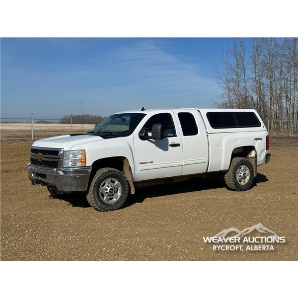 2012 CHEVROLET SILVERADO 2500 LT CREW CAB PICKUP