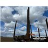 Image 8 : 2001 PEERLESS 48 FT. TRIDEM HAYRACK LOG TRAILER