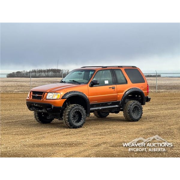 2001 FORD EXPLORER TWO DOOR SUV