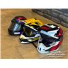 Image 1 : (3) ATV HELMETS