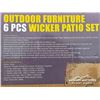 Image 7 : 6 PCS OUTDOOR FURNITURE SET