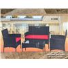Image 1 : 4 PCS OUTDOOR FURNITURE SET