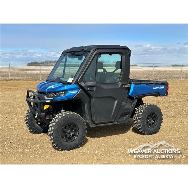 2022 CAN-AM HD10 DEFENDER LIMITED 4X4 SIDE BY SIDE