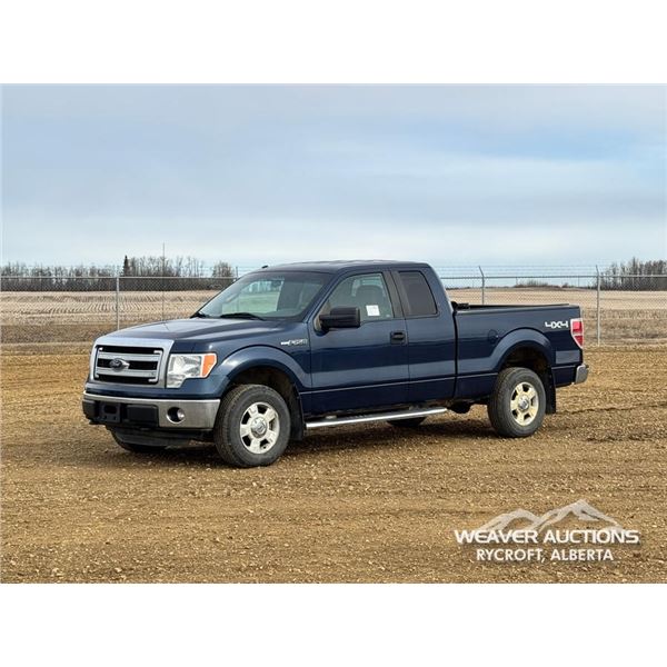 2013 FORD F150 EXTENDED CAB PICKUP