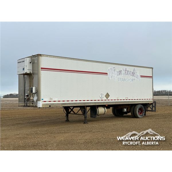 2009 MANAC 94134100 28 FT. S/A HEATED VAN TRAILER