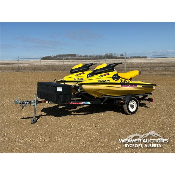 (2) 1997 SEA-DOO XP800 PERSONAL WATERCRAFTS