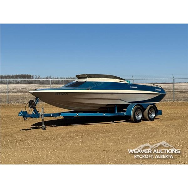 1986 GLASTOON CARLSON CV23 JET BOAT