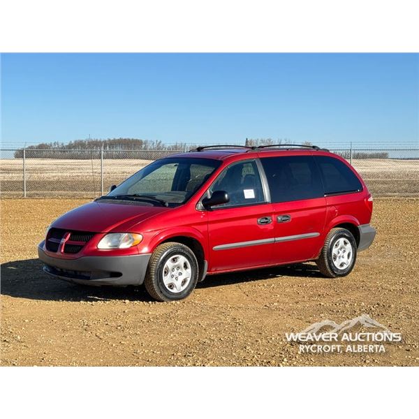 2002 DODGE CARAVAN VAN