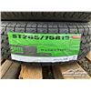 Image 2 : (4) WANDA 205/75R15 TIRES & RIMS