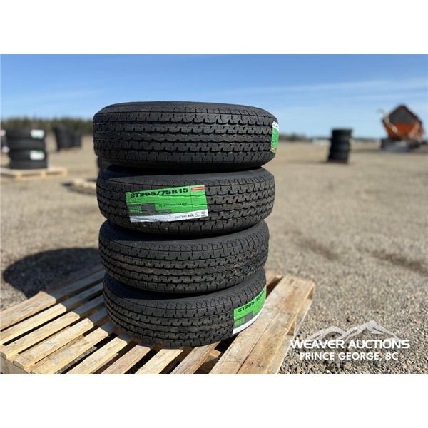 (4) WANDA 205/75R15 TIRES & RIMS