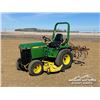 Image 1 : JOHN DEERE 755 4X4 UTILITY TRACTOR W/ CULTIVATOR