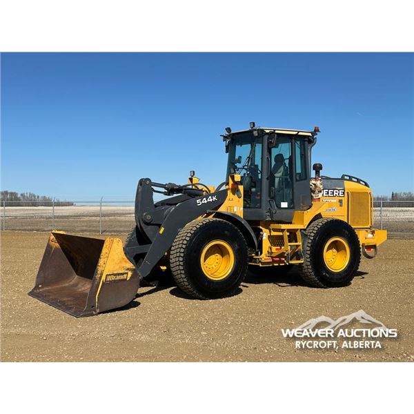 2012 JOHN DEERE 544K WHEEL LOADER