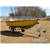 Image 2 : 14 FT. ALUMINUM BOAT & TRAILER