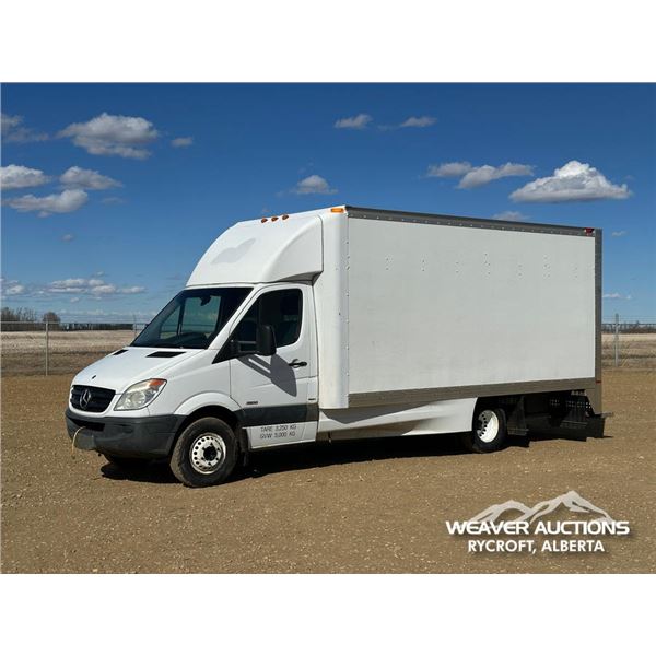 2012 MERCEDES BENZ SPRINTER 3500 CARGO CUBE VAN