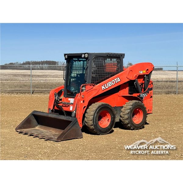 2017 KUBOTA SSV75 SKID STEER LOADER