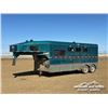 Image 1 : 1993 EAGLE IRON T/A 18 FT LIVESTOCK TRAILER