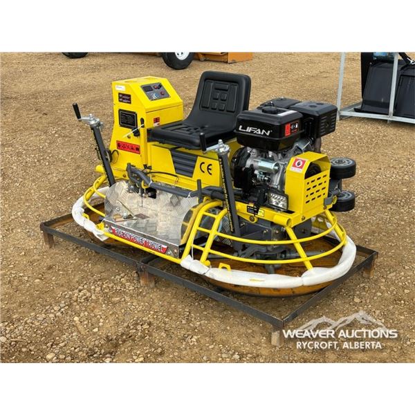 UNUSED FUTURE RIDE ON POWER TROWEL