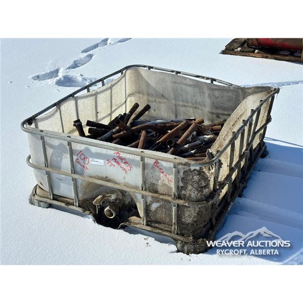 QTY OF BOURGAULT 47 DEGREE CARBIDE OPENERS