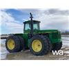 Image 2 : 1984 JOHN DEERE 8650 4WD TRACTOR