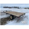 Image 4 : 2003 HOMEMADE 22 S/A FLAT DECK TRAILER