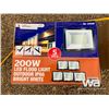 Image 1 : (5) PIECE 200W OUTDOOR LED FLOOD LIGHTS