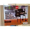 Image 1 : CHARCOAL BBQ & OFFSET SMOKER BBQ