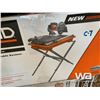 Image 2 : RIDGID 7" WET TILE SAW WITH STAND