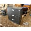 Image 1 : 3 DRAWER FILING CABINET
