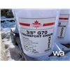 Image 3 : (UNUSED) 10 PAILS 3/8" TRANSPORT CHAIN