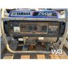 Image 5 : YAMAHA EF2600 GAS GENERATOR