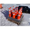 Image 1 : (UNUSED)  28" TRAFFIC CONES