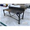 Image 1 : 8 FT. STEEL WORK BENCH W/ VICE GRIP