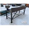 Image 4 : 8 FT. STEEL WORK BENCH W/ VICE GRIP