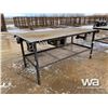 Image 1 : 4 X 8 FT. STEEL SHOP BENCH