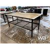 Image 2 : 4 X 8 FT. STEEL SHOP BENCH