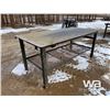 Image 1 : 4 X 8 FT. STEEL SHOP BENCH