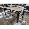 Image 2 : 4 X 8 FT. STEEL SHOP BENCH
