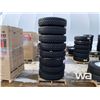 Image 1 : (UNUSED) (8) 11R22.5 TRUCK TIRES & STEEL RIMS