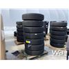 Image 1 : (UNUSED) (8) 11R24.5 TRUCK TIRES & STEEL RIMS