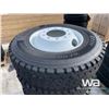 Image 3 : (UNUSED) (6) GRIZZLY 11R22.5 TRUCK TIRES & RIMS