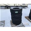 Image 1 : (4) MILEKING 33X12.5R18 TIRES