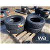 Image 1 : (4) GRIZZLY 265/70R17 TIRES