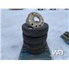 Image 1 : (4) 245/70 R19.5 TIRES & RIMS